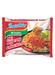 Misalnya untuk indomie goreng jumbo dalam 1 dus biasanya berisi 24 bungkus mie. Indomie Mi Instan Goreng Rica Rica 85g Klikindomaret