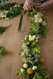 Diy Summer Garland So Cute And Easy Cant Wait To Make This During The Summer Local Social Floral Garland Flower Arrangements Diy Garland