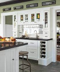 Wet bar area in kitchen. Pin On Built Ins