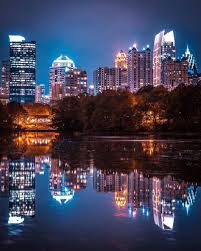 Atlanta Georgia Piedmont Park Atlanta Skyline Atlanta Georgia Downtown Atlanta Condo