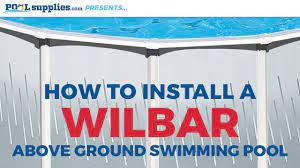 Check spelling or type a new query. Wilbar Round Above Ground Pool Installation Youtube