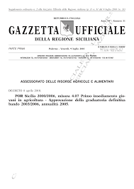 GAZZETTA UFFICIALE