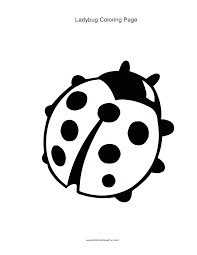 Animal Templates Print The Coloring Animals Insects Ladybug Number 86261 Ugur Bocekleri Ahsap Yakma Hayvan