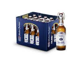 Clear, with a rich amber color. Hacker Pschorr Sternweisse 20 X 0 5l Getraenkedienst Com