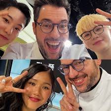 250531 Chef Fabrizio Ferrari Instagram Update with Hoshi and Woozi :  r/seventeen