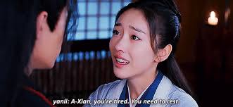 Jiang yanli 江厌离: 厌离 means to hate having to leave others. Yanli never  blamed Wei Wuxian for anything because she didn't want to...