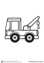 Coloriage D Une Petite Depanneuse Dessin Voiture Facile Coloriage Coloriage Garcon