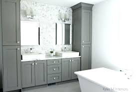 If you're not a neat and tidy person, open storage is probably not the way to go. Breathtaking Bathroom Vanities Tower Storage 26 New Ideas Download