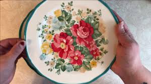 Diy curtain panels made from a tablecloth. Pioneer Woman Vintage Floral Ruffle Set Youtube