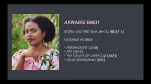 Born to a nigerian father, and indian tamil mother, emezi grew up in aba, nigeria. Akwaeke Emezi Black History Month Podcast Youtube