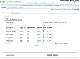 Mapping Your Chart Of Accounts In Sage Payroll Support Center