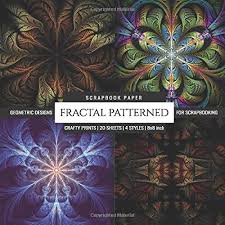 24sheets flower printed scrapbooking paper crafts art background paper diy scrapbook card making handmade materials 15.2x15.2cm. Amazon Com Fractal Patterned Scrapbook Paper Geometric Designs For Scrapbooking Card Making Diy Decorative Arts Crafts Scrapbook Paper Packs 9798645970321 Crafty Prints Books