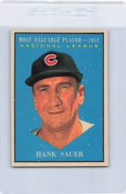 1947-66 Exhibits Henry Sauer Baseball Chicago Cubs