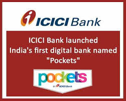 Icici Bank Launched India S First Digital Bank Named Pockets Icici Bank Success Mantra Product Launch