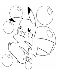 Click the pokemon pikachu coloring pages to view printable version or color it online (compatible with ipad and android tablets). Printable Pikachu Coloring Pages Anime Coloring Pages