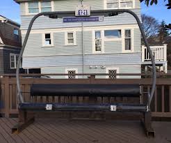 My Poma Generation 1 Detachable Quad At Home In Seattle Ski Lift Chair Wooden Swing Chair Chair Lift