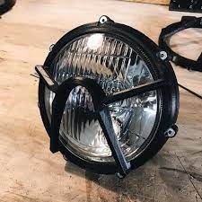By Far The Longest Print Headlight Housing For The Tw 125 More Details Soon Headlight Yamaha Tw125 Tw200 Custom Motorbike Design Cafe Racer Scrambler