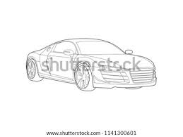 Ausmalbilder audi, das nã¤chste bild ist ein weiterer supersportwagen aus dem hause audi. Audi R8 Drawing At Getdrawings Free Download