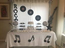 Music room decor ideas can be simple! Music Birthday Party Ideas Photo 1 Of 31 Rockstar Birthday Party Music Birthday Party Music Theme Birthday