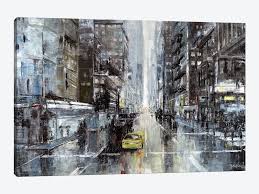 Rainy days is an exciting story driven map for the first person shooter crysis. New York Rainy Days Canvas Print By Martin Koester Icanvas