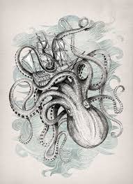 анджей сапковский бестиарий создания света мрака полумрака и тьмы Pin De Xoxo En Coco Pulpos Ilustracion Tatuaje Pulpo Dibujos