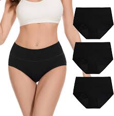 Molasus Washable Incontinence Pants for Women High Absorbency Period  Underwear Ladies Menstrual Leakproof Cotton Knickers Postpartum Protective  Briefs ...