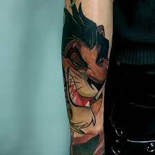 Scar Tattoo Disney Tattoos Scar Lion King Tattoo Lion King Tattoo