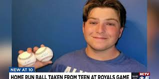 KCTV] Home run ball taken from teen celebrating birthday at Royals game :  r/baseball
