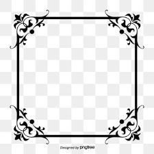 European Style Black And White Photo Frame Black Vector Frame Vector Frame Png Transparent Clipart Image And Psd File For Free Download White Photo Frames Black And White Background Free Photo