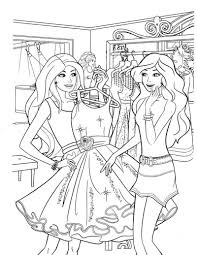 Barbie, barbie, mädchen, das rosafarbene minikleidillustration trägt, anime, kunst png. Colorings Panosundaki Pin