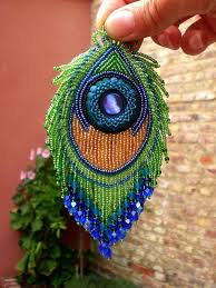 Tavus Kusu Boncuk Boncuk Kusu Tavus Beaded Embroidery Bead Art Bead Weaving