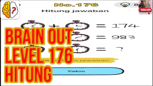 Hilangkan rambut palsu, kemudian hitung sisanya, jumlahnya ada 3. Hitung Jawaban Brain Out Game Paling Menyenangkan Level 176 Youtube