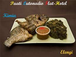 Mbisi Na Pondu Poisson Et Feuille De Manioc Fish And Cassava Leaf Pescado Y Yuca Hoja Cuisine Congolaise Gastronomie Feuille De Manioc