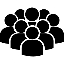 Image result for crowd of people icon