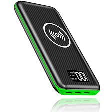 Portable Charger Power Bank Kedron 24000mah Wireless Charger With Led Digital Display And 3 Outputs Dual Inputs E Powerbank Portable Charger Wireless Charger