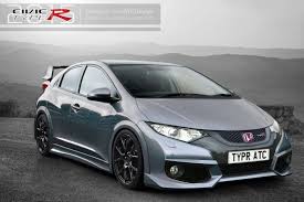 La Honda Civic Type R 2015 En Illustrations