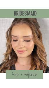 Half up half down hairstyle with a soft, yet full coverage look!, Full  coverage doesn’t have to look heavy 😉