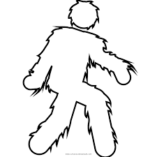 Fantasy yeti animal kingdom coloring page. Yeti Ausmalbilder Ultra Coloring Pages