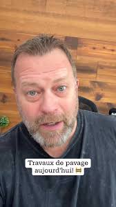 Travaux de pavage aujourd’hui!