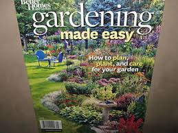 Garden plans from around the world. New 2012 Bhg Gardening Made Easy Diy How To Plan Plant And Care For Your Garden Ebay