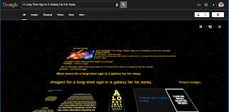 A Long Time Ago In A Galaxy Far Far Away Google Search Now For A Long Time Ago In A Galaxy Far Far Away On Google Star Wars Easter Eggs New Star Wars Long Time Ago