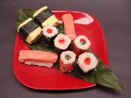 Sushi Toilet Paper Foods Sushi Paper Food Sculpture Paper Mache Sculpture