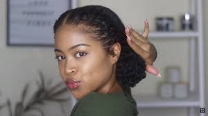 Pretty braided hairstyle for natural hair our next idea features double braids and a bun. 6 Elegant And Easy No Braids Natural Hairstyles That S Perfect For Summer African American Hairstyle Videos Aahv