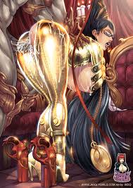 Rule 34 Dev - bayonetta bayonetta_(character) bent_over big_breasts breasts  doggy_position female glasses jigglygirls nintendo reiq sega sex|360343