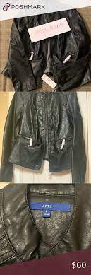 Apt 9 Black Leather Jacket Black Leather Jacket Style Black Leather Jacket Leather Jacket Style