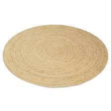 Poteau a encoche coloris vert hauteur 160 cm. Tapis Rond En Jute Naturel 160 Cm Daya Id Market