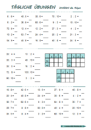 Beachte dabei die endungen von den possessivpronomen im akkusativ und dativ. Division Kleine Einmaleins Abc Kleines Einmaleins Nachhilfe Mathe Einmaleins