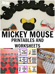 Blank templates or annual planners with holidays available. Mickey Mouse Printables And Worksheets 3 Boys And A Dog 3 Boys And A Dog