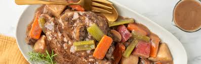 Cook everything together for eight hours on high and by the end of the day you'll have a tender, meaty meal ready to serve your loved ones. Ultimate Slow Cooked Pot Roast Campbell Soup Company