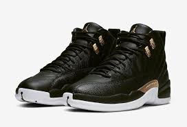 Black And Gold Retro 12 Air Jordan 12 Reptile Black Metallic Gold Ao6068 007 Release Date Sbd Air Jordans Jordan Shoes For Women Jordan 12 Black